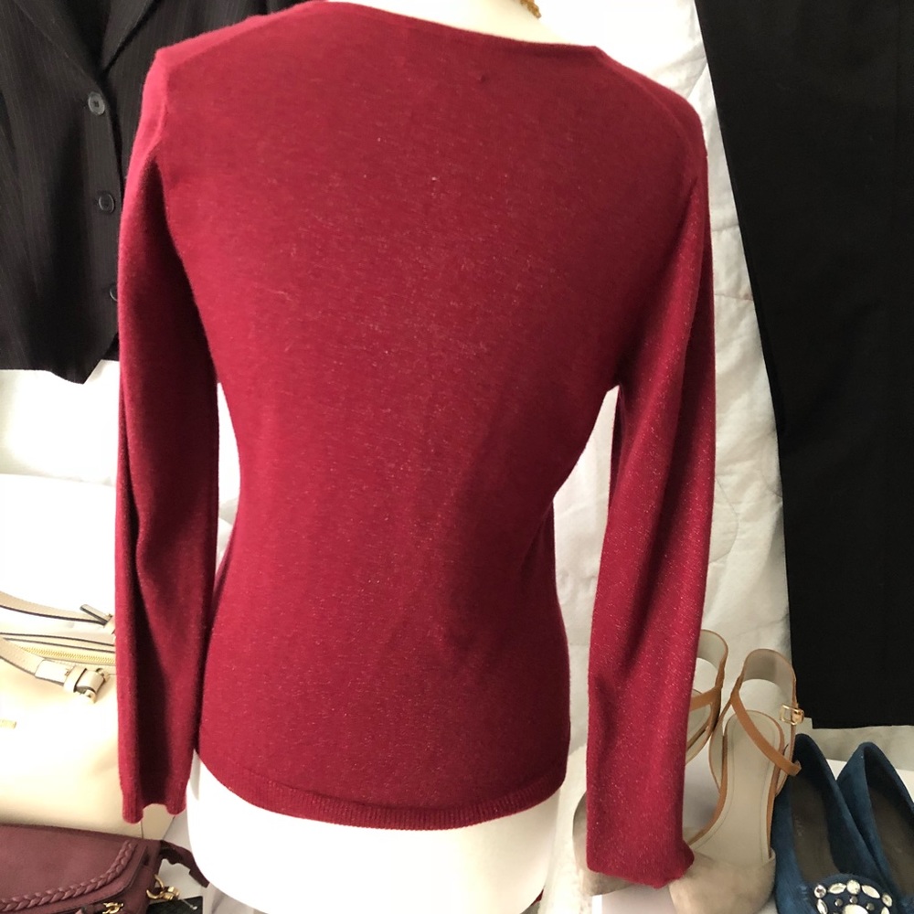 PURE 100% cashmere🎉🎉SALE NO OFFERS 🎉🎉v neck - Picture 3 of 7